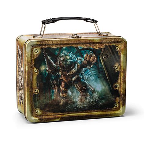 big daddy metal lunch box|Bioshock Big Daddy Lunch Box .